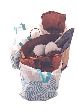 servies voor zwerver, ingepakt